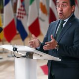 Le ministre des affaires étrangères espagnol José Manuel Albares Bueno a plaidé mardi à Bruxelles pour une reconnaissance du catalan, basque et galicien comme langues officielles de l'UE.
